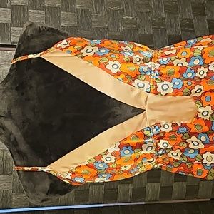 Charlotte Russe Floral Maxi Dress L